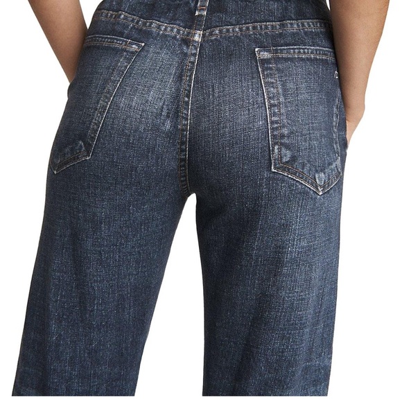 RAG & BONE Miramar Denim Printed Jogger Sweatpants Merest XS $225 - Picture 5 of 11